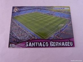 Football Stickers: TRADING CARD FUTBOL ESTADIO REAL MADRID C.F. Nº 29 FICHAS LIGA MUNDICROMO 2013-2014/13-14